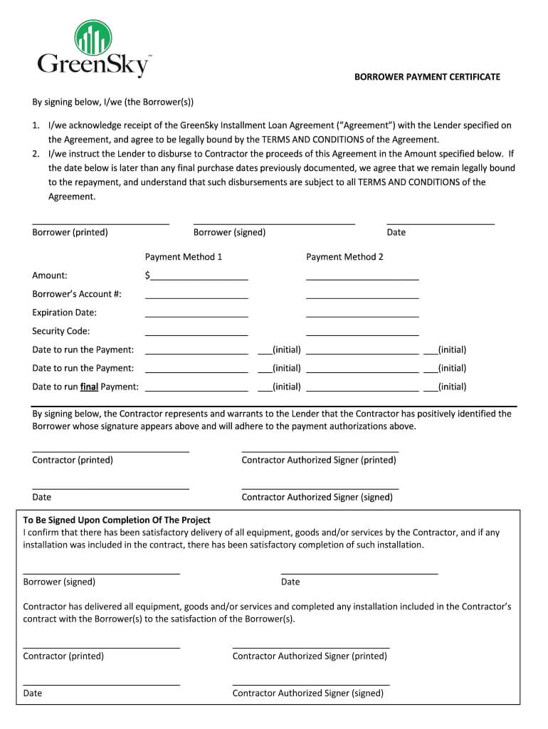 Payment Certificate – Fill Out And Sign Printable Pdf Template | Signnow Pertaining To Construction Payment Certificate Template