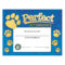 Perfect Attendance Award – Calep.midnightpig.co Throughout Perfect Attendance Certificate Free Template