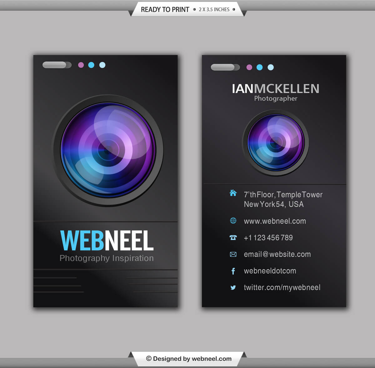 Photography Business Card Templates Free Download Pertaining To Photography Business Card Templates Free Download