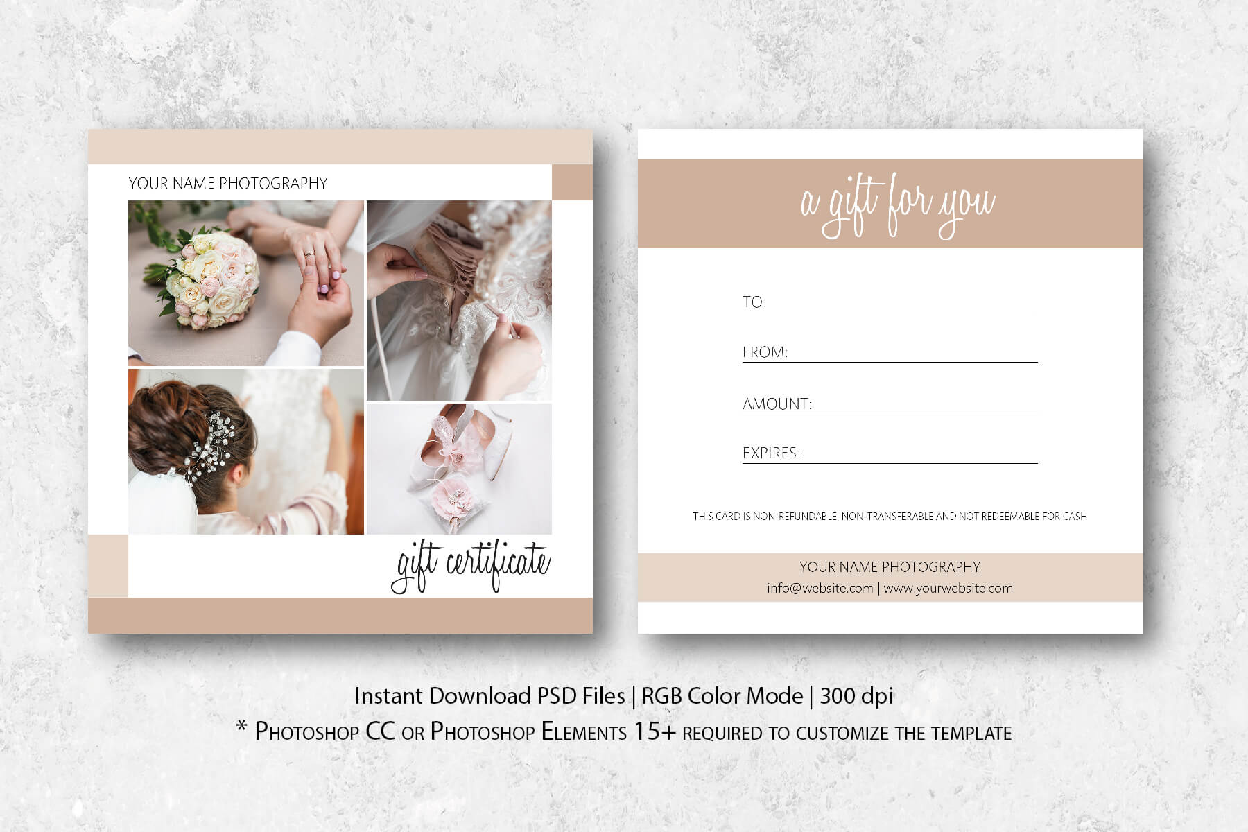 Photography Gift Certificate Template Throughout Free Photography Gift Certificate Template