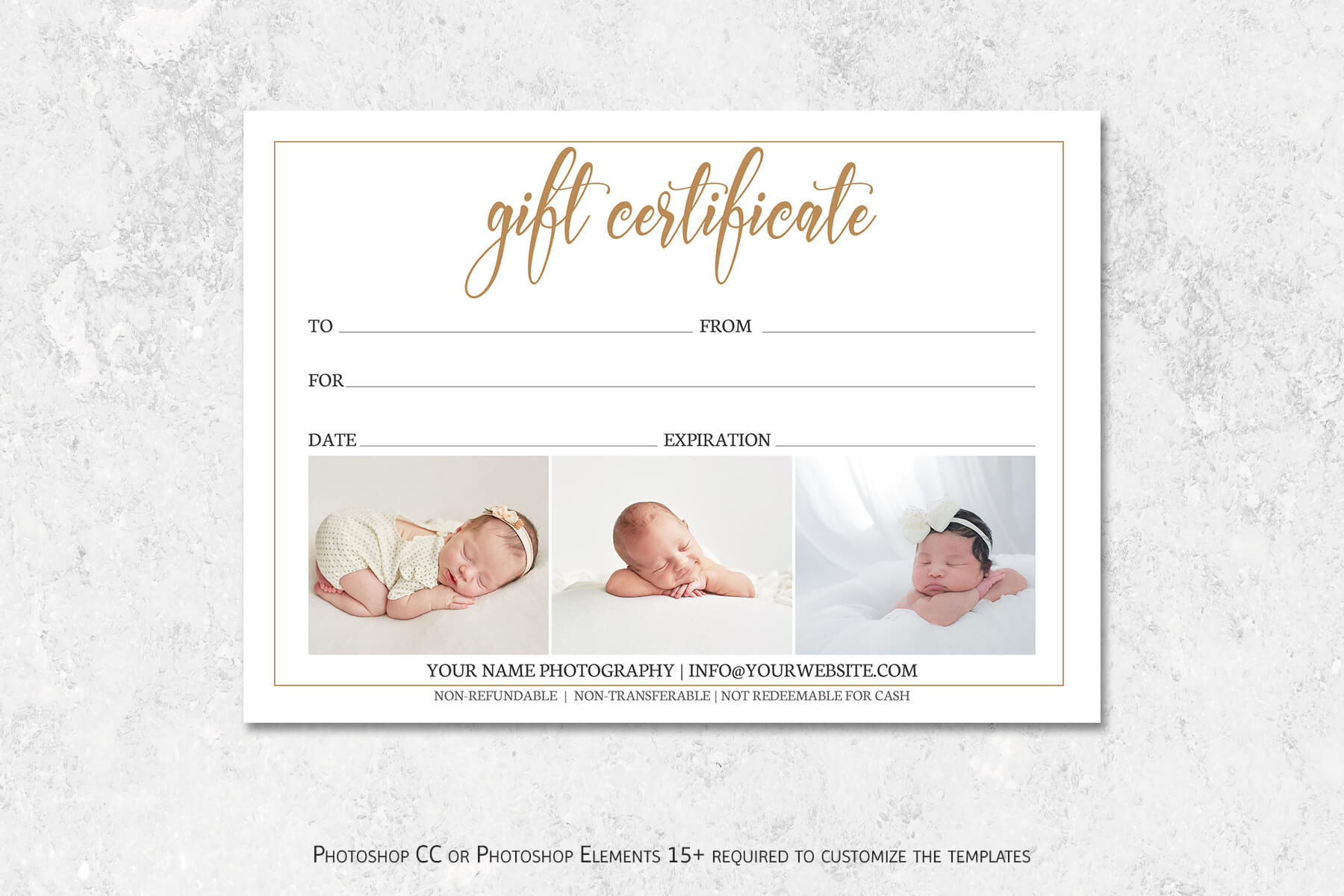 Photography Gift Certificate Template Within Free Photography Gift Certificate Template