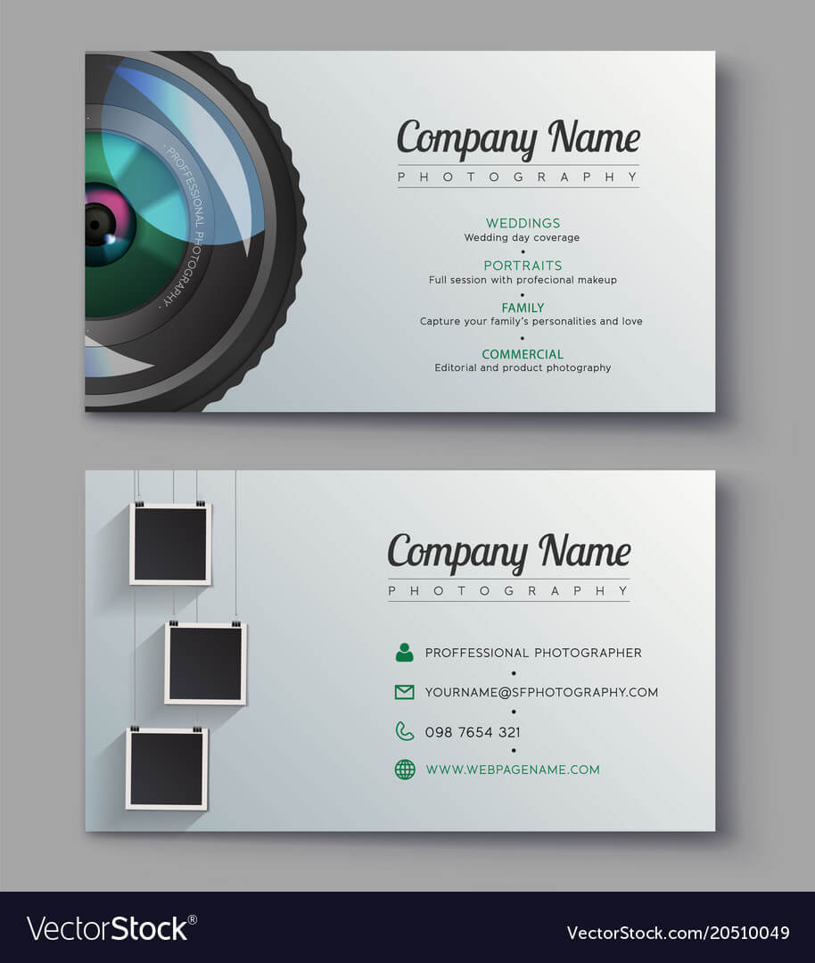 Photography Visiting Card Sample – Calep.midnightpig.co With Photography Business Card Templates Free Download
