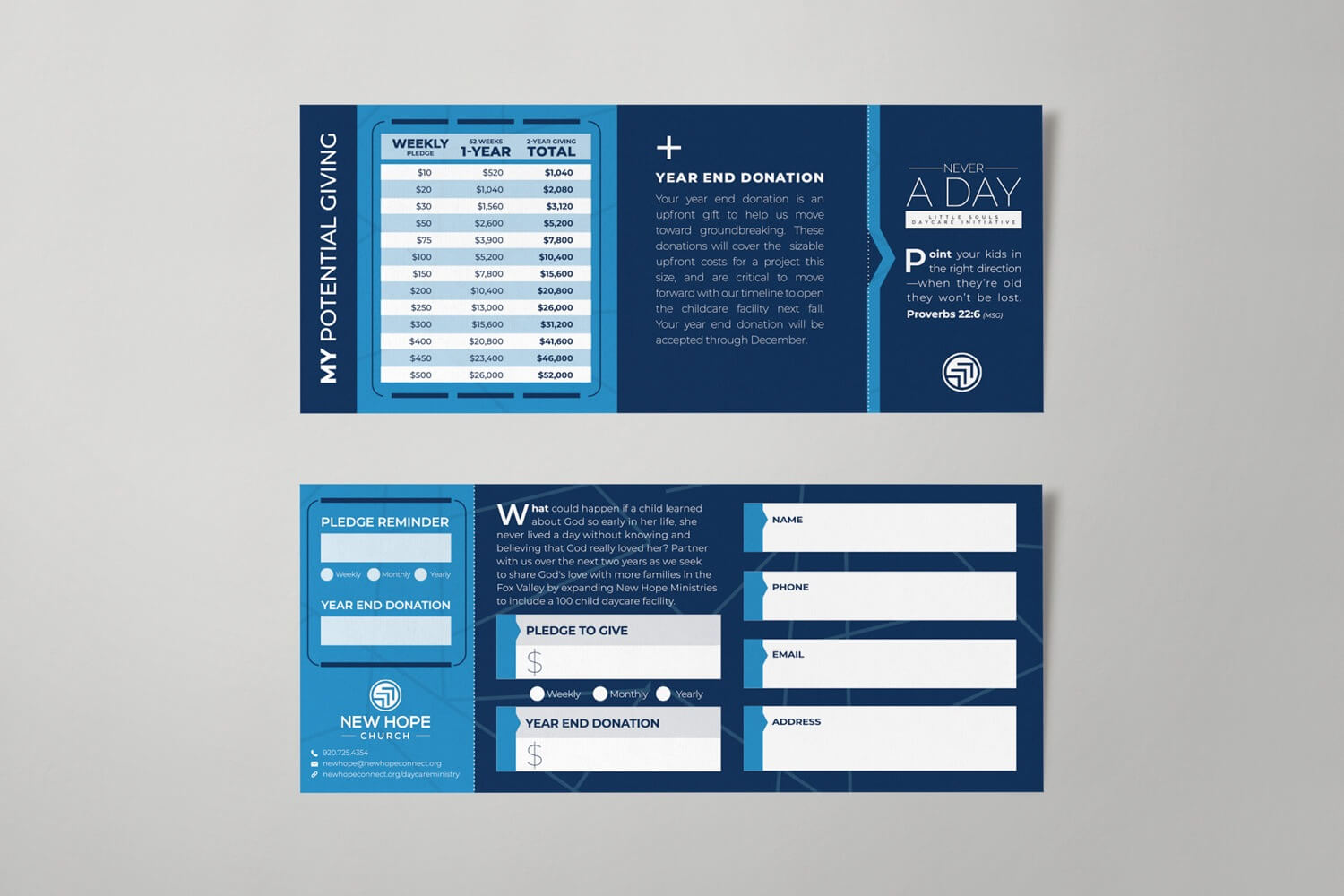 pledge-cards-commitment-cards-church-campaign-design-with-regard-to