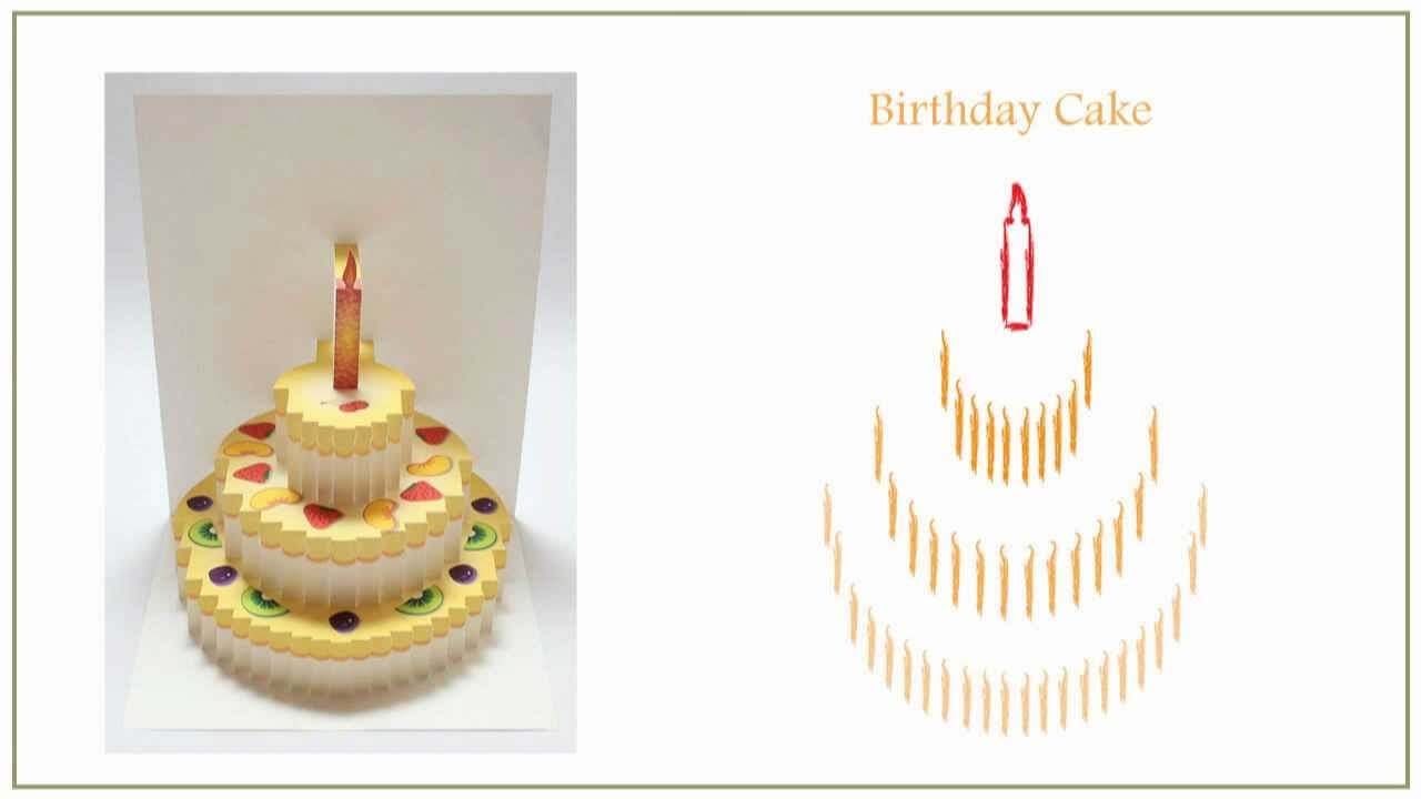 Pop Up Cards Ebook Vol. 3 (Origamic Architecture) Pertaining To Happy Birthday Pop Up Card Free Template