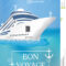 Poster Template Cruise Ship With «Bon Voyage» Headline Within Bon Voyage Card Template