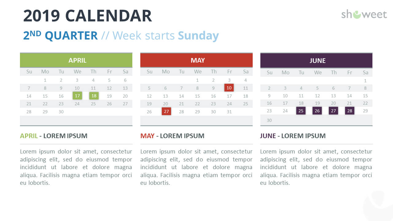 Powerpoint Calendar Template – Dalep.midnightpig.co For Microsoft Powerpoint Calendar Template