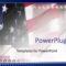Powerpoint Template: American Flag Patriotic On Faded With Regard To Patriotic Powerpoint Template