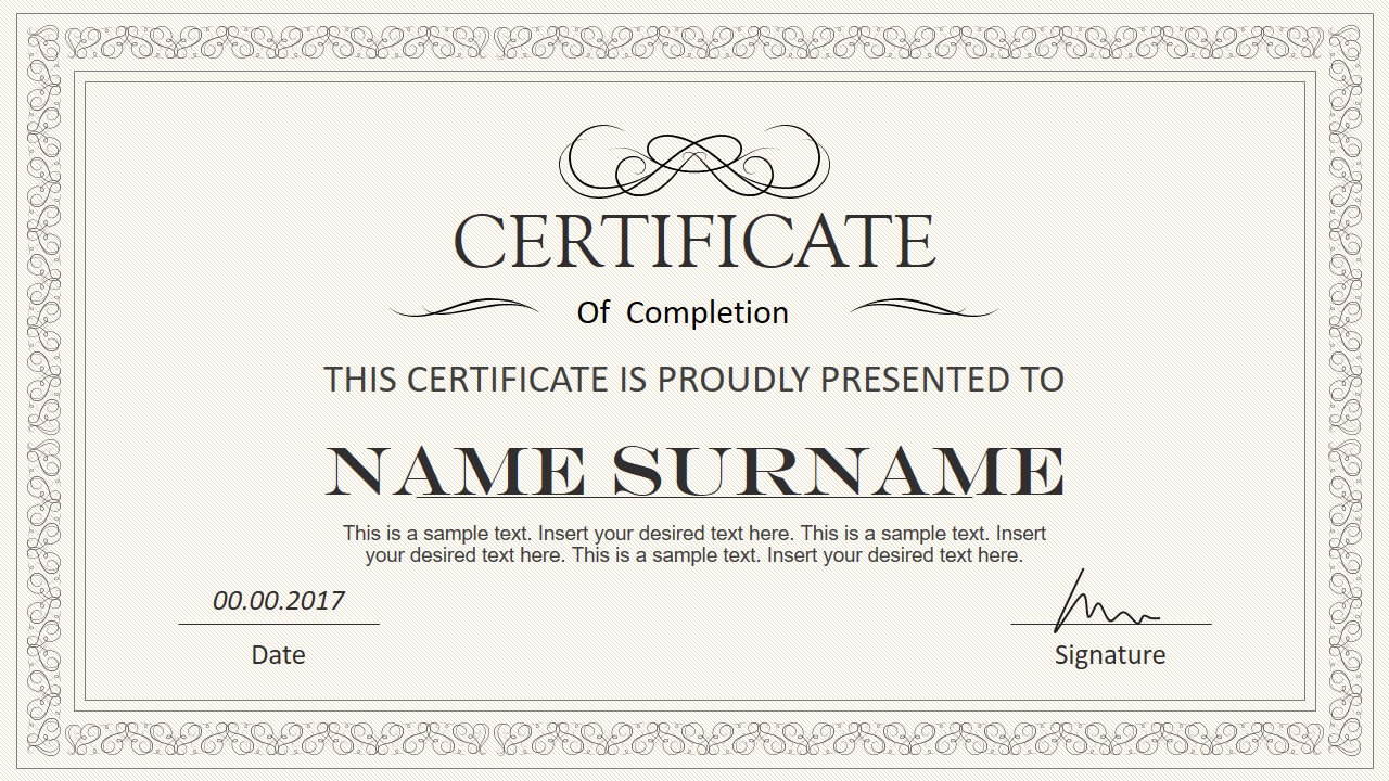 Ppt Certificates – Calep.midnightpig.co Throughout Certificate Of Participation Template Ppt