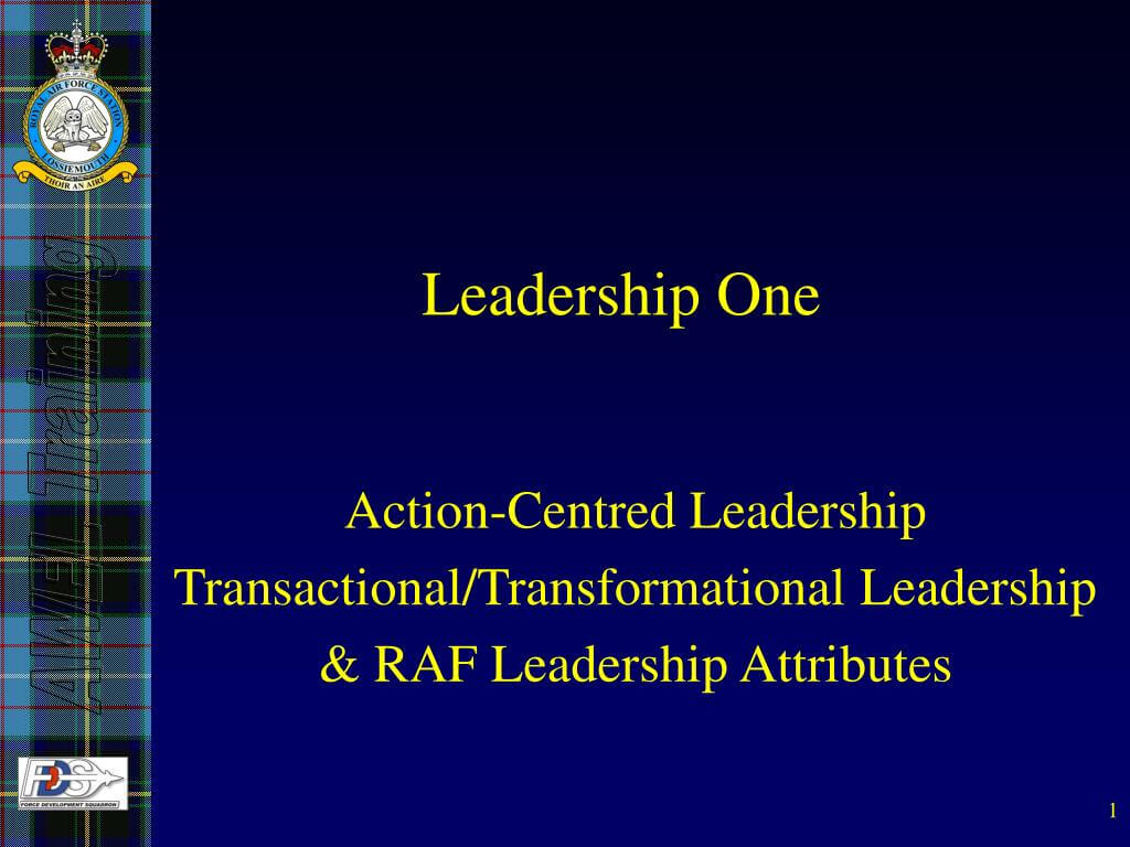 Ppt - Leadership One Powerpoint Presentation, Free Download With Raf Powerpoint Template