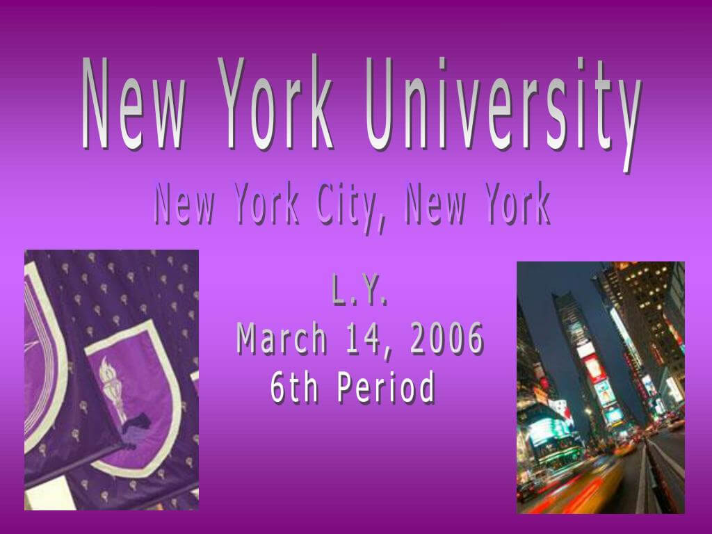 Ppt – New York University Powerpoint Presentation, Free Intended For Nyu Powerpoint Template