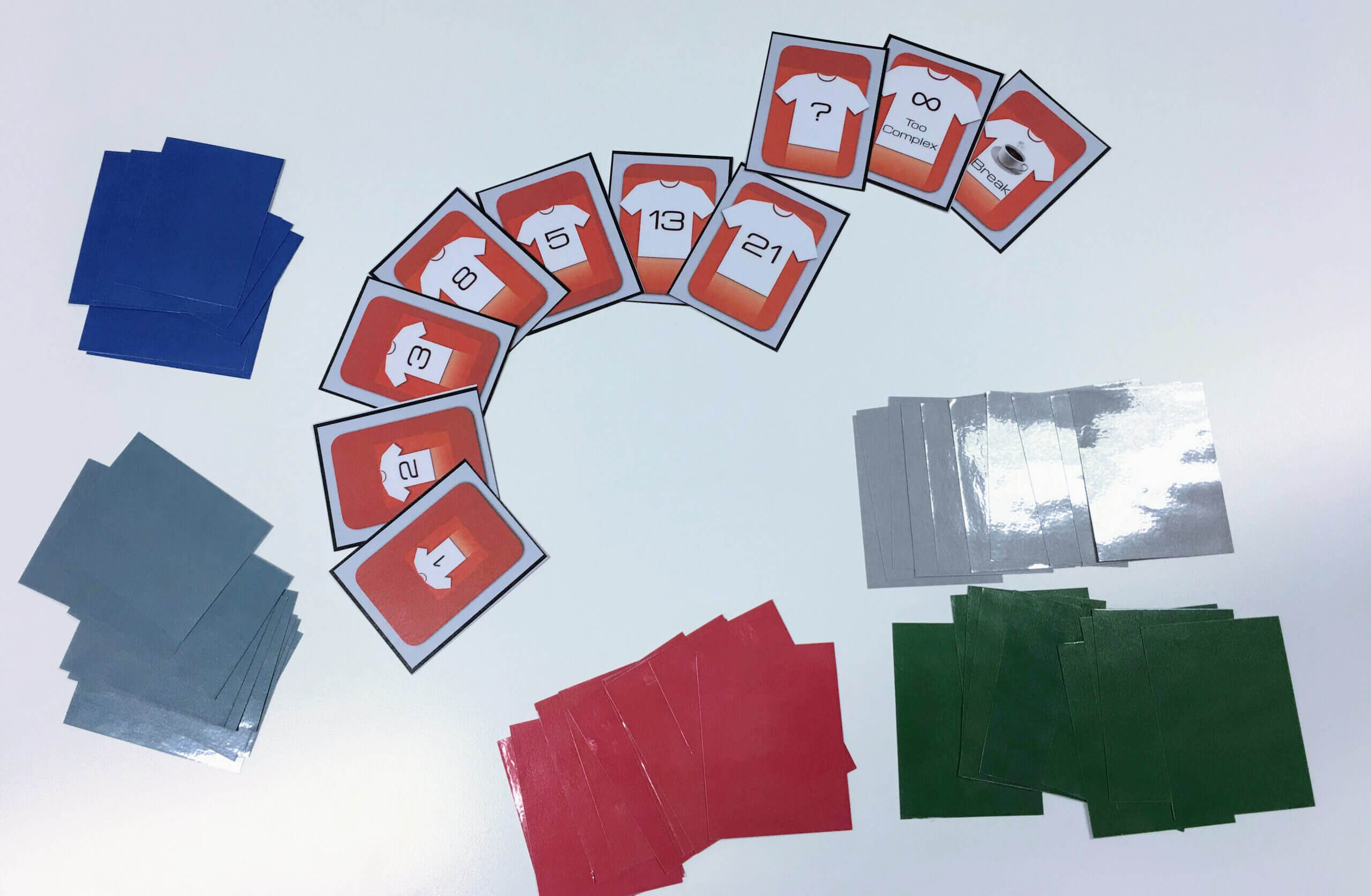 Print Your Own Planning Poker Cards (Fibonacci & T Shirt Within Planning Poker Cards Template