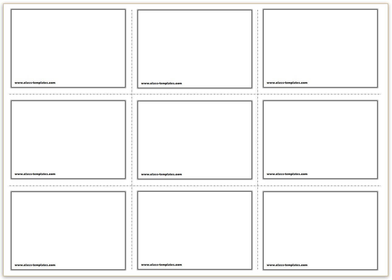 Printable Blank Flashcards – Carlynstudio Intended For Cue Card Template Word