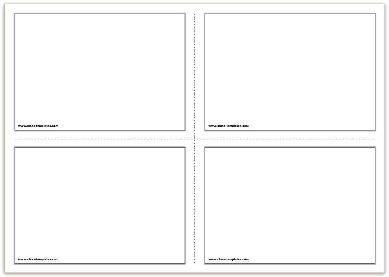 Printable Blank Flashcards - Carlynstudio Throughout Free Printable Blank Flash Cards Template