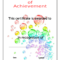Printable Certificate Of Achievement – Free Download Template Within Free Printable Certificate Of Achievement Template