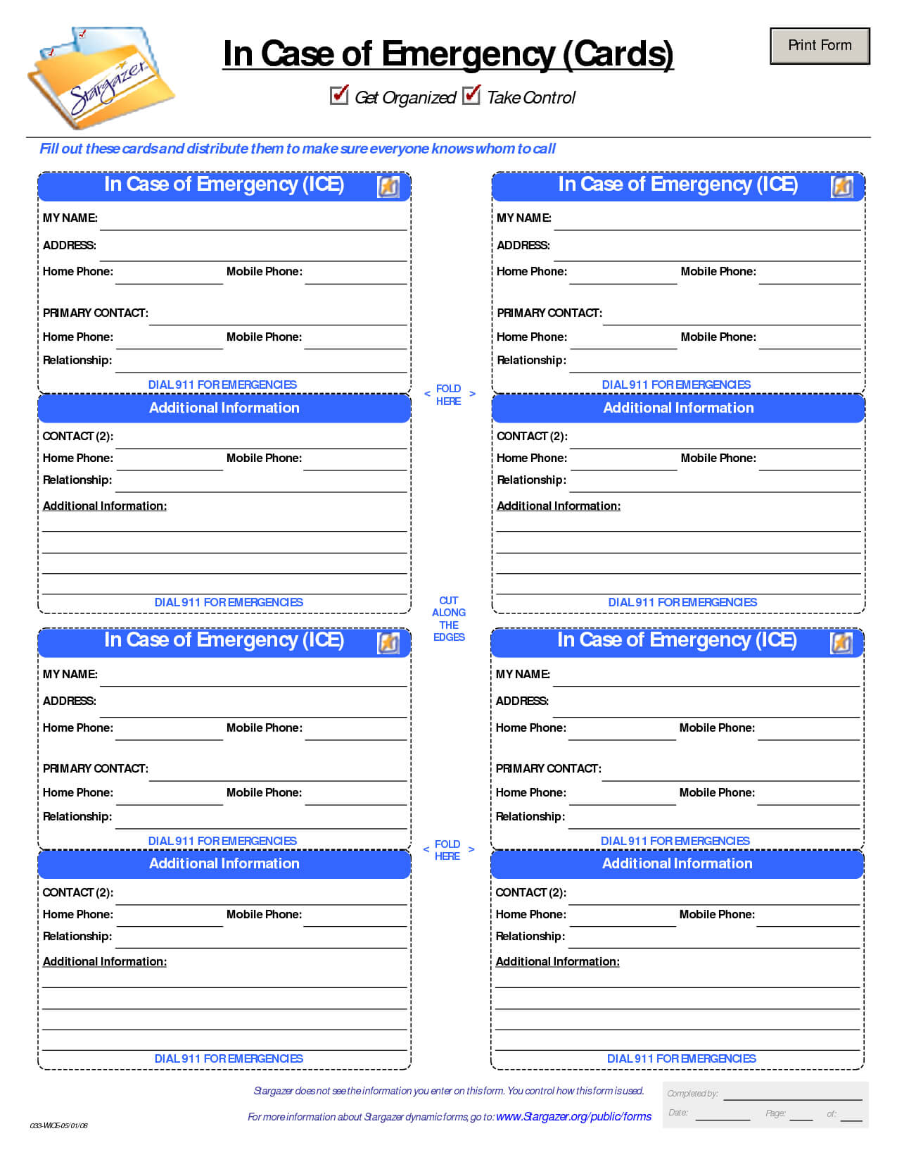 Printable Emergency Card | Template Business Psd, Excel With Med Cards Template