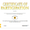 Printable Participation Certificate | Templates At Pertaining To Participation Certificate Templates Free Download