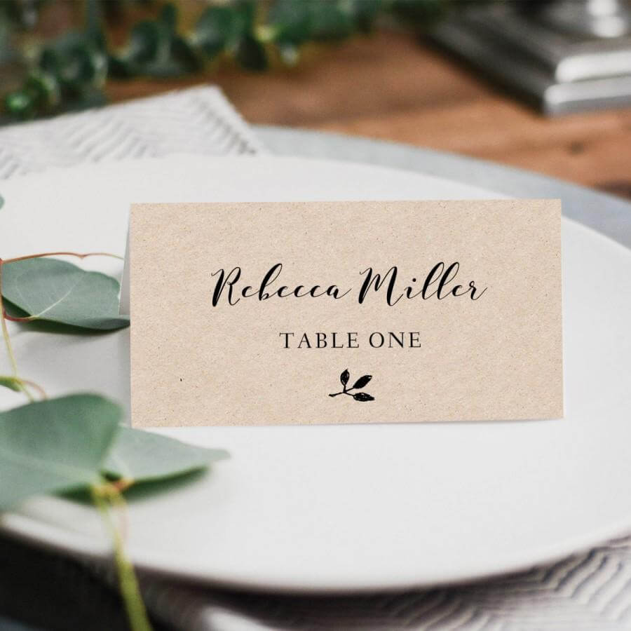 Printable Place Cards, Place Card Template, Editable Place Pertaining To Printable Escort Cards Template