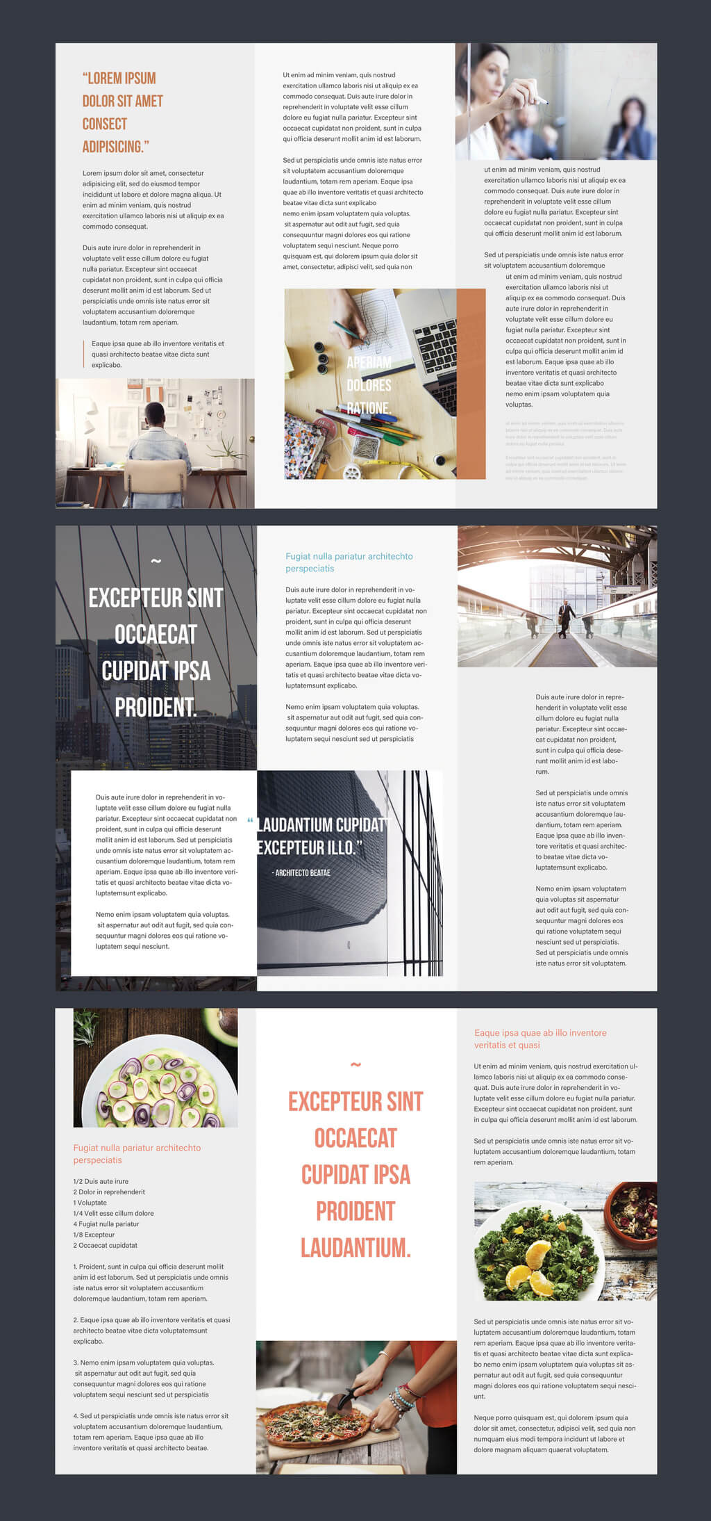 Professional Brochure Templates | Adobe Blog Intended For Illustrator Brochure Templates Free Download