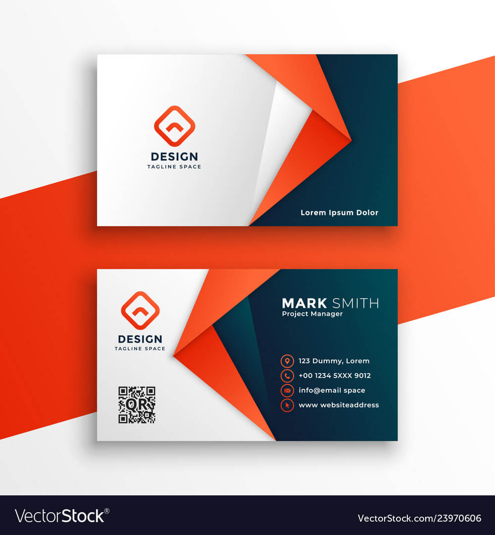 Professional Business Card Template Design Intended For Download Visiting Card Templates