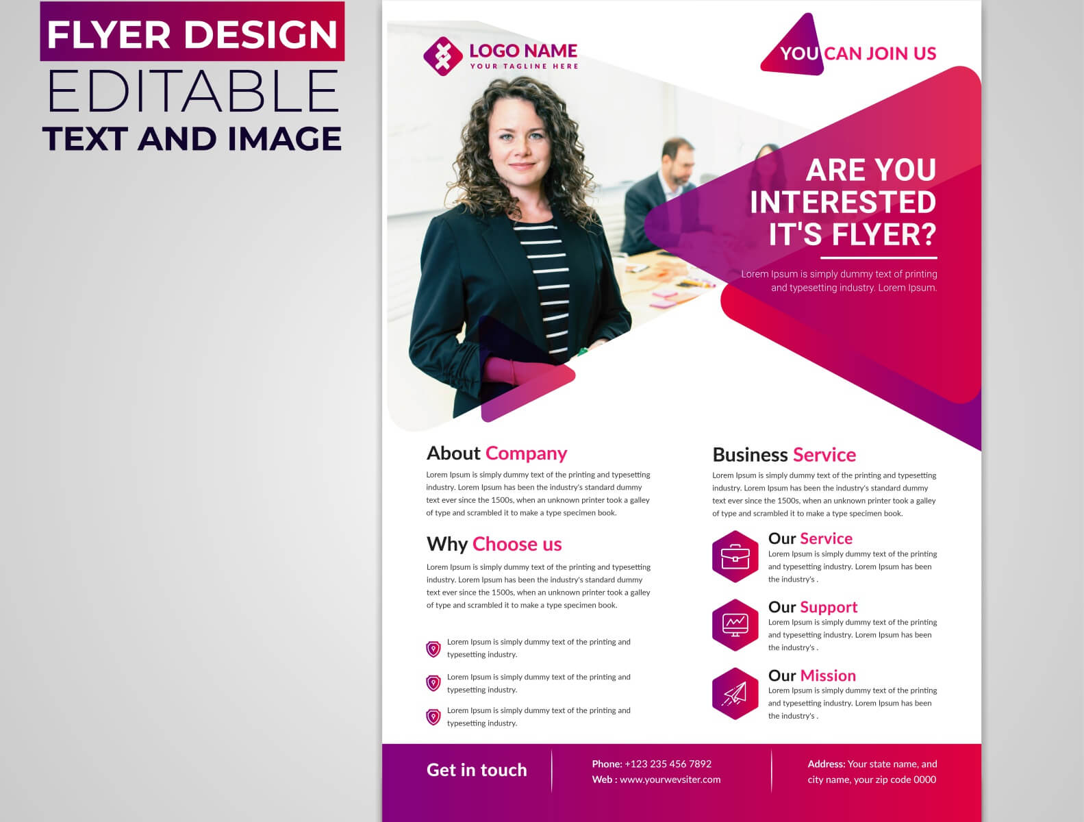 Professional Corporate Flyer Design Templates For Professional Brochure Design Templates
