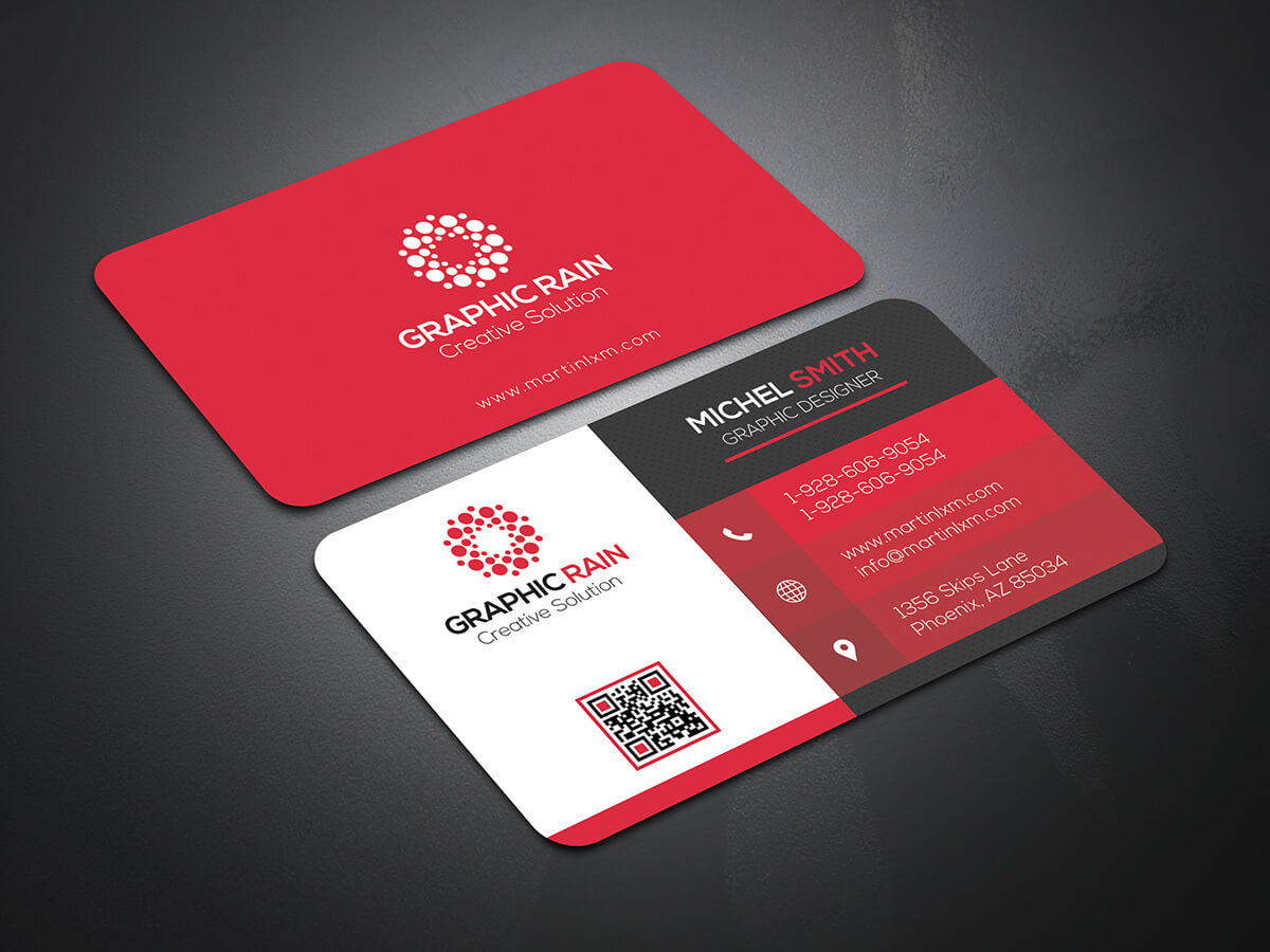 Psd Business Card Template On Behance Intended For Visiting Card Psd Template