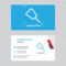 Push Pin Business Card Design Template, Visiting For Your Company,.. in Push Card Template