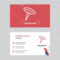 Push Pin Business Card Design Template, Visiting For Your Company,.. Pertaining To Push Card Template