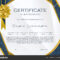 Qualification Certificate Appreciation Design Elegant Luxury For High Resolution Certificate Template