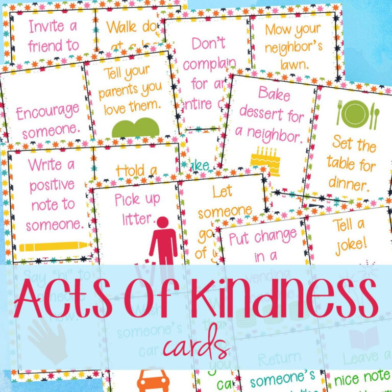 acts of kindness ideas