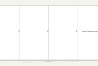 Quad Fold Brochure Template - Professional Template Ideas