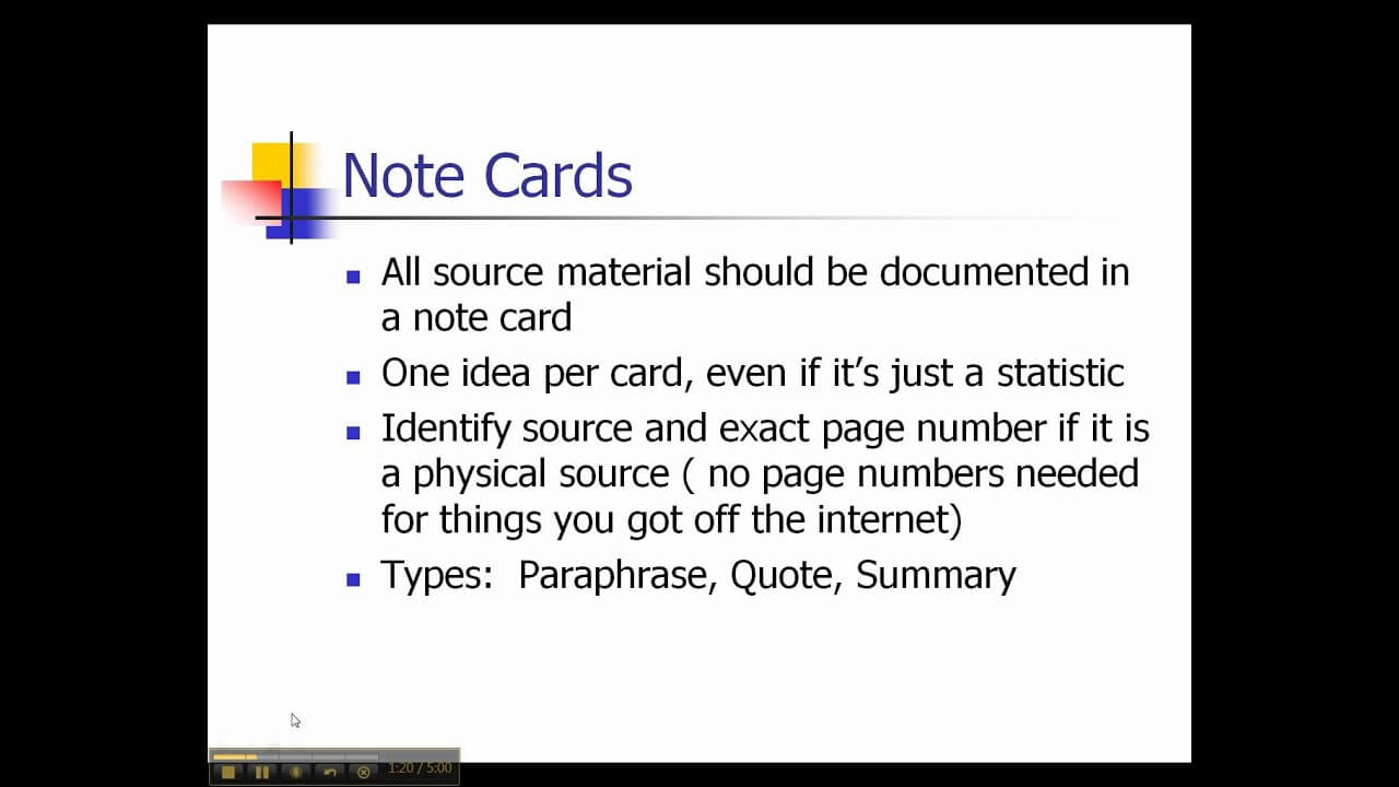 Research Notecard Template – Calep.midnightpig.co For Clue Card Template