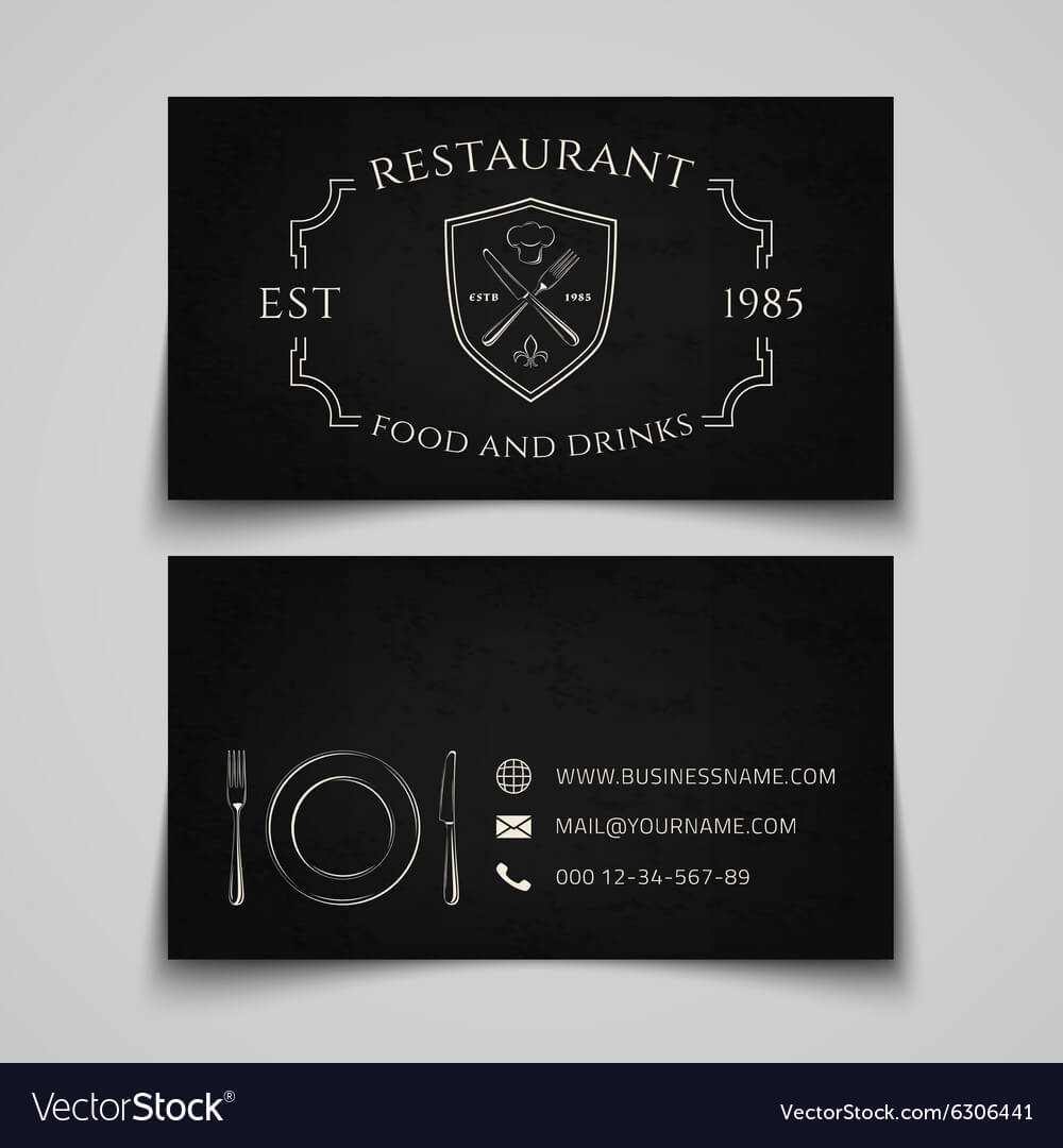 Restaurant Business Card Template Intended For Frequent Diner Card Template