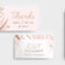 Rose Gold Wedding Rsvp Card Template – Brandpacks Inside Template For Rsvp Cards For Wedding