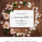 Save Our Date Wedding Template, Save The Date Printable Within Save The Date Cards Templates