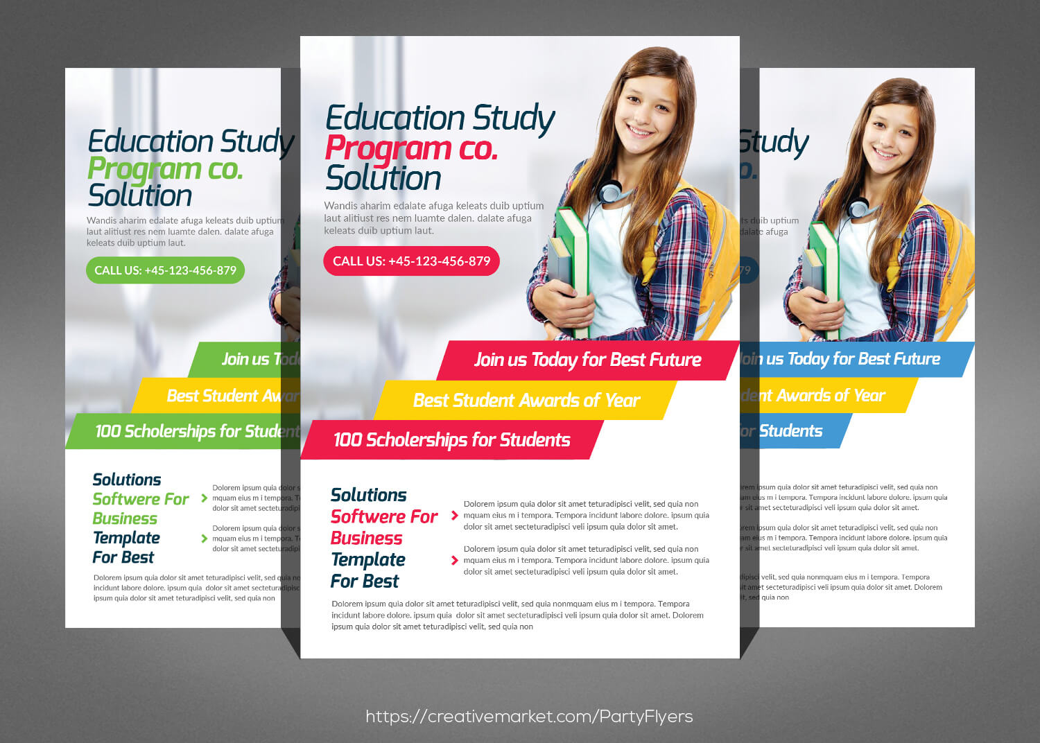 School Flyer Design – Calep.midnightpig.co Within School Brochure Design Templates