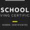 School Leaving Certificate: Template And Examples Of School Throughout School Leaving Certificate Template