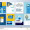 Set Of Brochure Design Templates On The Subject Of Education Throughout Online Free Brochure Design Templates