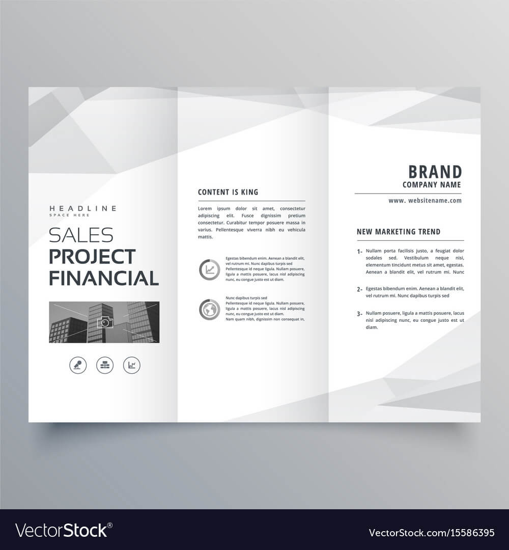 Simple Brochure Template For Word – Calep.midnightpig.co For One Page Brochure Template
