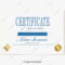 Simple Certificate Certificates Design Vector Material In Update Certificates That Use Certificate Templates