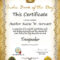 Small Certificate Template ] - Free Gift Certificate pertaining to Small Certificate Template