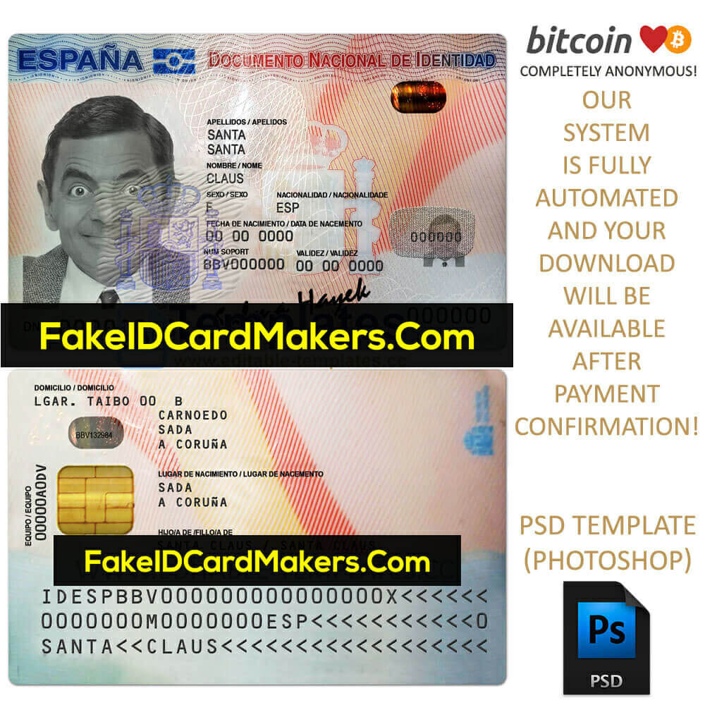fake id template download photoshop
