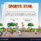 Sports Star Certificate Template With Kids For Star Certificate Templates Free