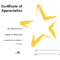 Star Certificate Templates - Calep.midnightpig.co with regard to Star Certificate Templates Free