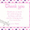 Stylish Baby Shower Thank You Card Wording Nice How To Say Throughout Thank You Card Template For Baby Shower