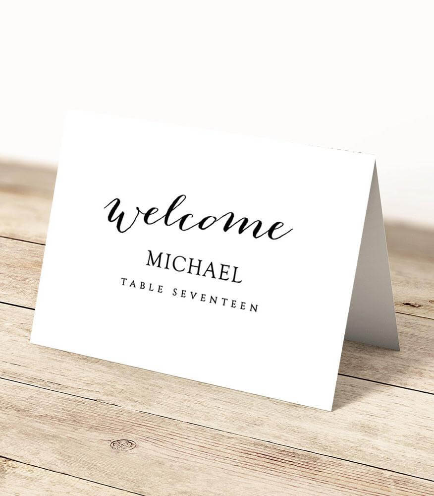 Table Cards Template Calep.midnightpig.co throughout Table Name Card