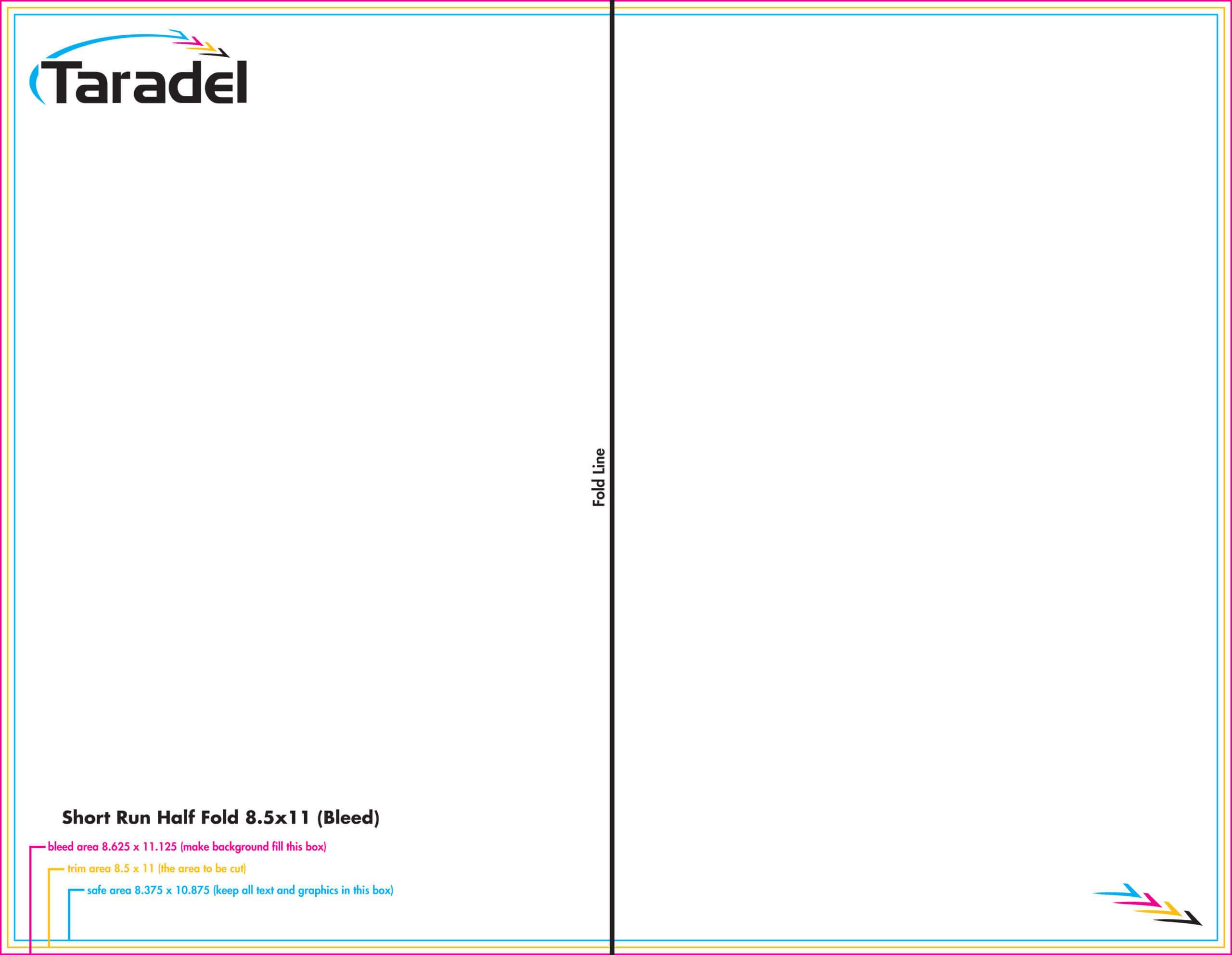 Taradel: Brochures Templates Within 8.5 X11 Brochure Template