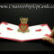 Teddy Bear Valentines Day Pop Up Card In Teddy Bear Pop Up Card Template Free