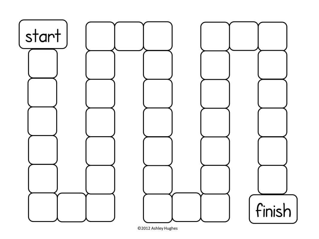 Template Board Game Clipart Black And White Intended For Card Game Template Maker