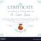 Thai Art Certificate Design Template Pertaining To Free Art Certificate Templates
