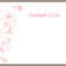 Thank You Card Template For Word – Calep.midnightpig.co Intended For Thank You Note Cards Template